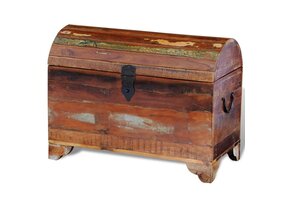 vidaXL Opslagkist Massief Gerecycled Hout - 47% Korting