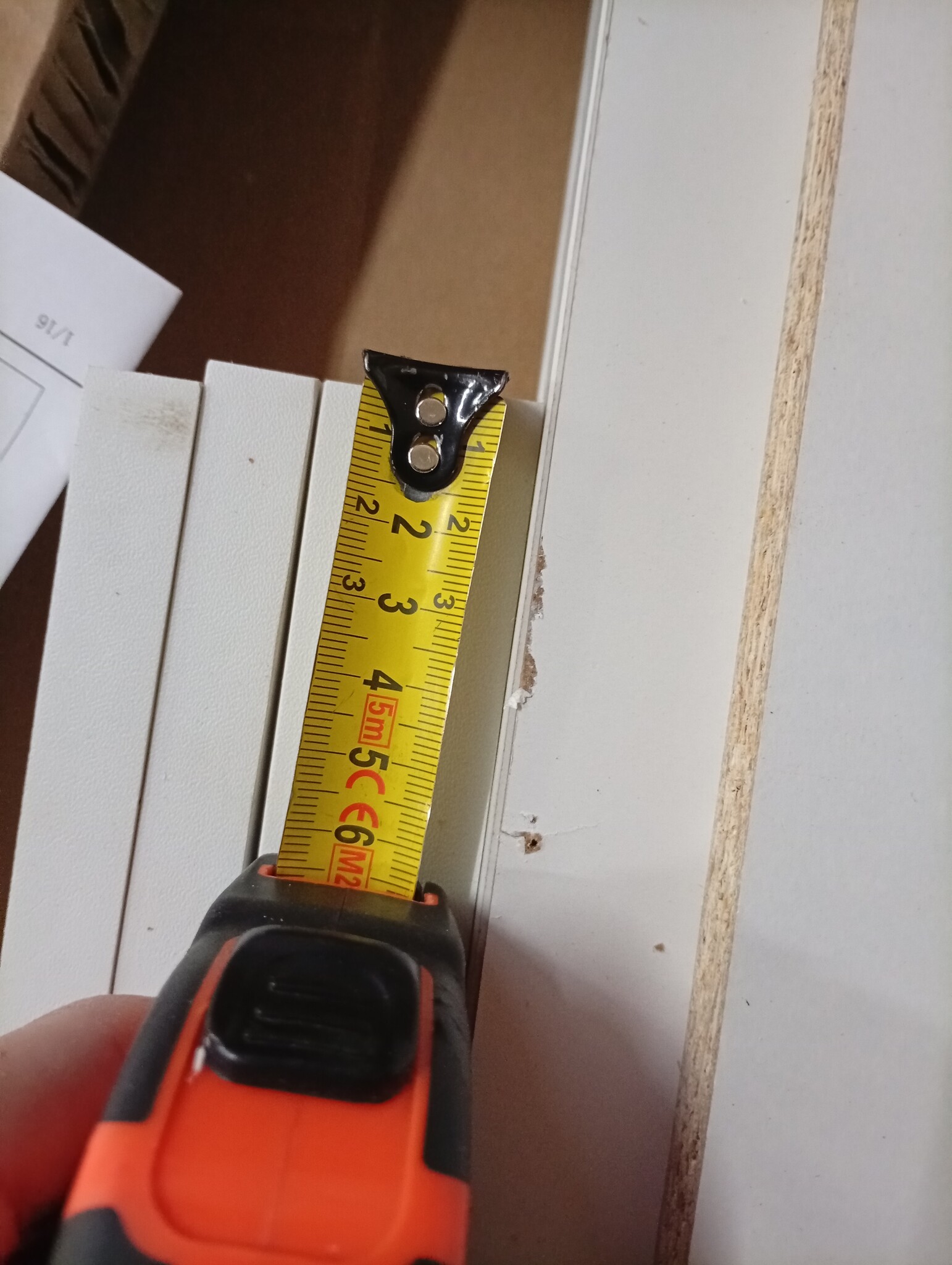 vidaXL Tv-meubel 100x35x40cm Wit - Bew. Hout | 55% Korting