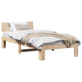 vidaXL Bedframe Bruin 80x200 cm - 35% Korting!