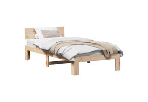 vidaXL Bedframe Bruin 80x200 cm - 35% Korting!