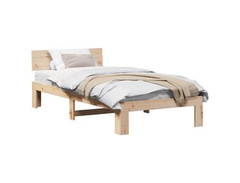 vidaXL Bedframe Bruin 80x200 cm - 35% Korting!