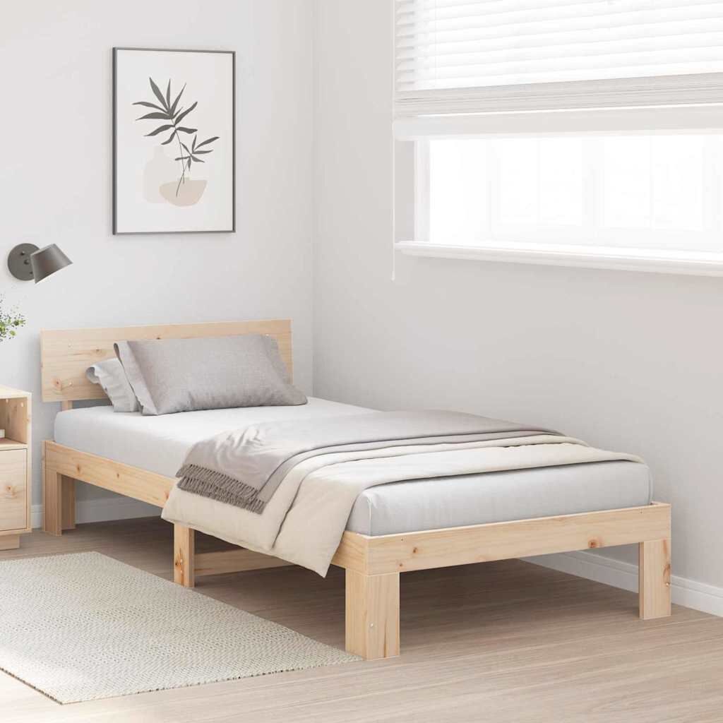 vidaXL Bedframe Bruin 80x200 cm - 35% Korting!
