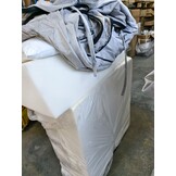 Logeermatras met kussen - 70x200cm - 60% Korting - Grijs