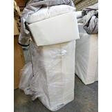 Logeermatras met kussen - 70x200cm - 60% Korting - Grijs