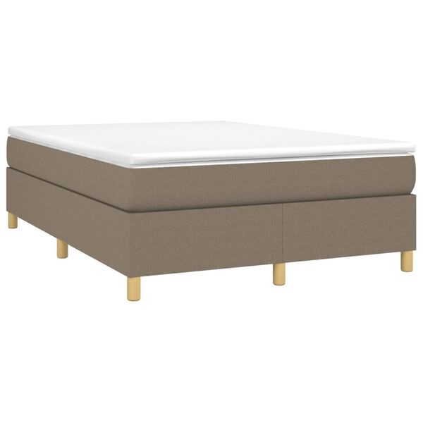 vidaXL Bedframe Taupe 140x200 cm - Nu 35% Korting!