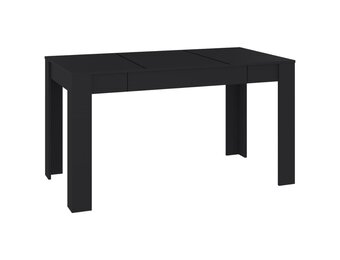vidaXL Eettafel 140cm Zwart - 55% Korting! | Retourproduct