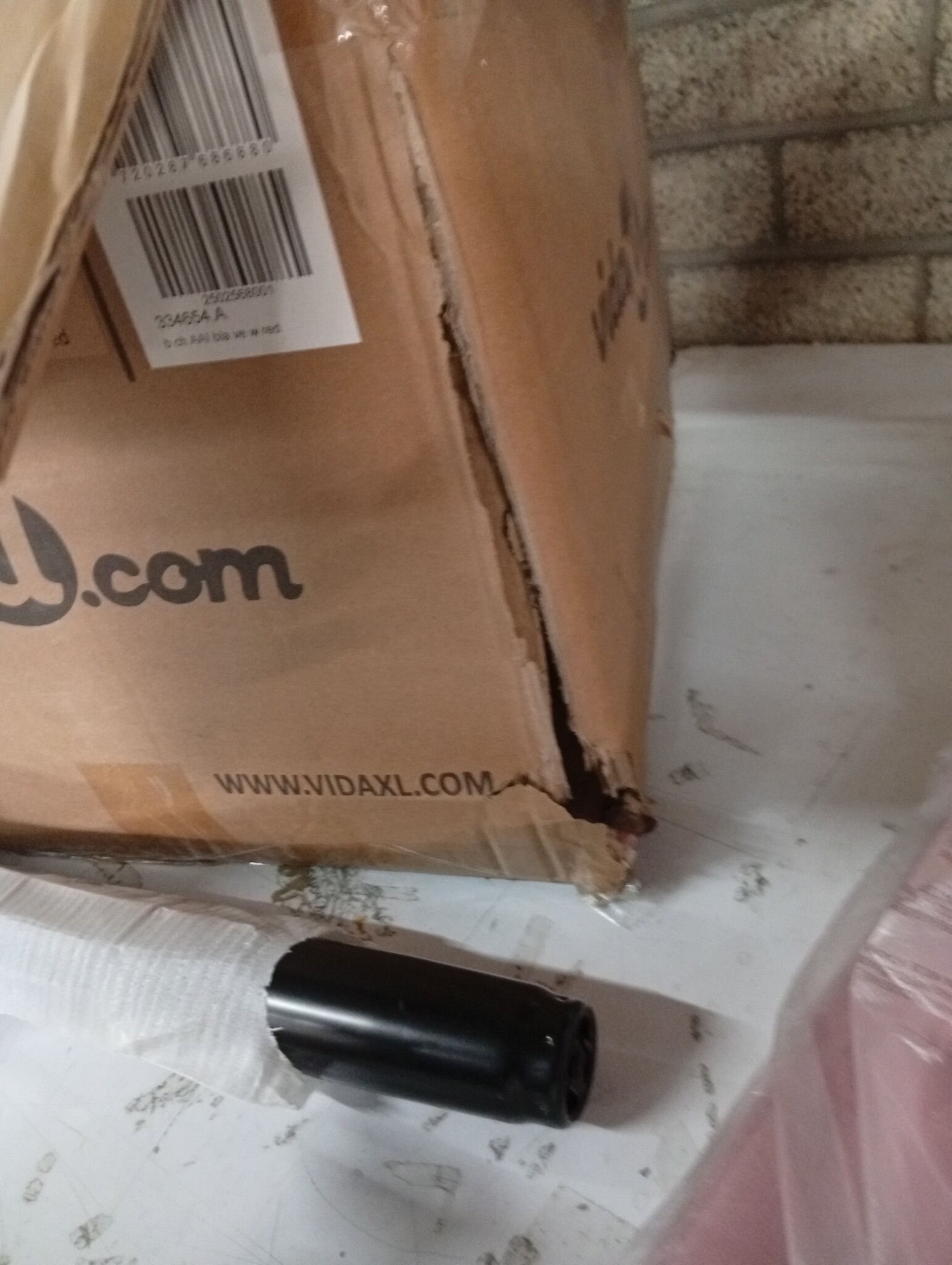 vidaXL Barkruk Fluweel Wijnrood - 60% Korting!