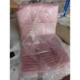 vidaXL Barkruk Fluweel Wijnrood - 60% Korting!