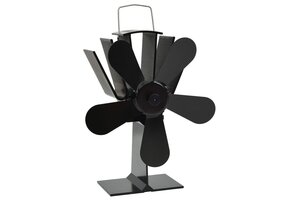 vidaXL Kachelventilator Zwart - 41% Korting!