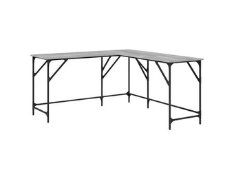 vidaXL Bureau 149x149x75cm | L-vormig | Bewerkt Hout | 37% Korting