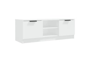 vidaXL TV-meubel Wit Bewerkt Hout - 55% Korting