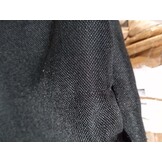 vidaXL Gordijn Linnen-Look Verduisterend Zwart - 64% Korting!