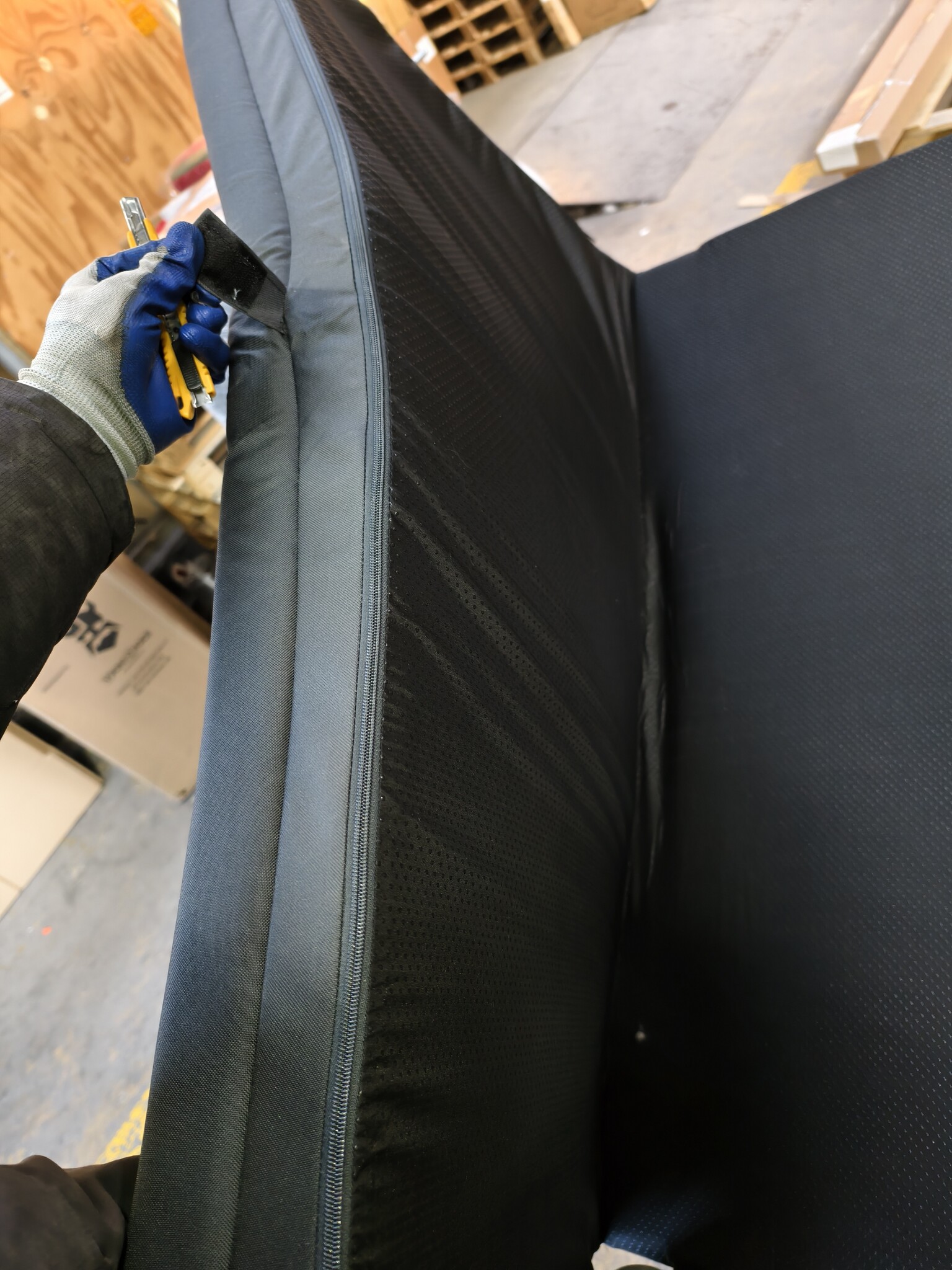 Fitness matras opvouwbaar 120x200x5 waterdicht