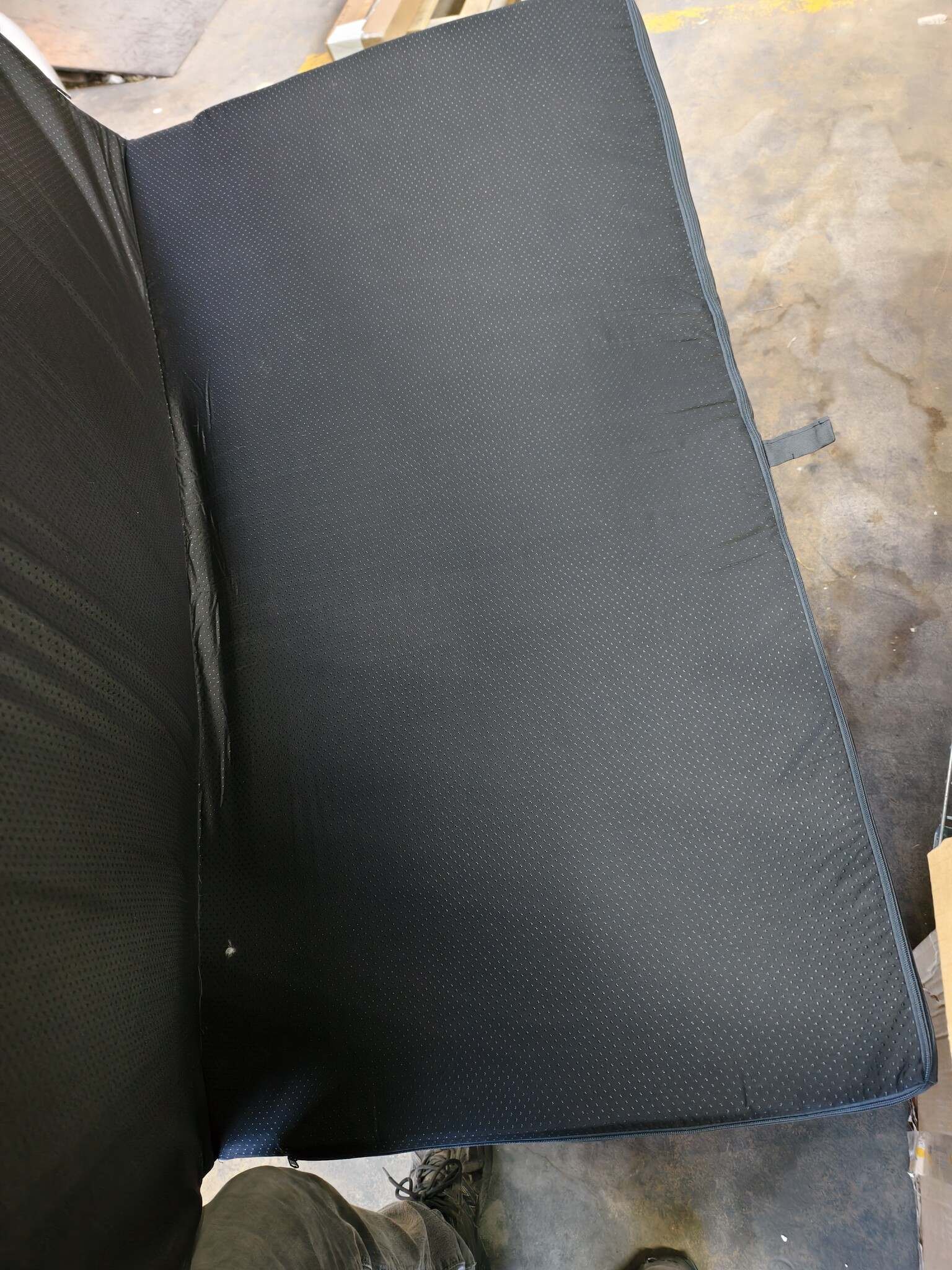 Fitness matras opvouwbaar 120x200x5 waterdicht