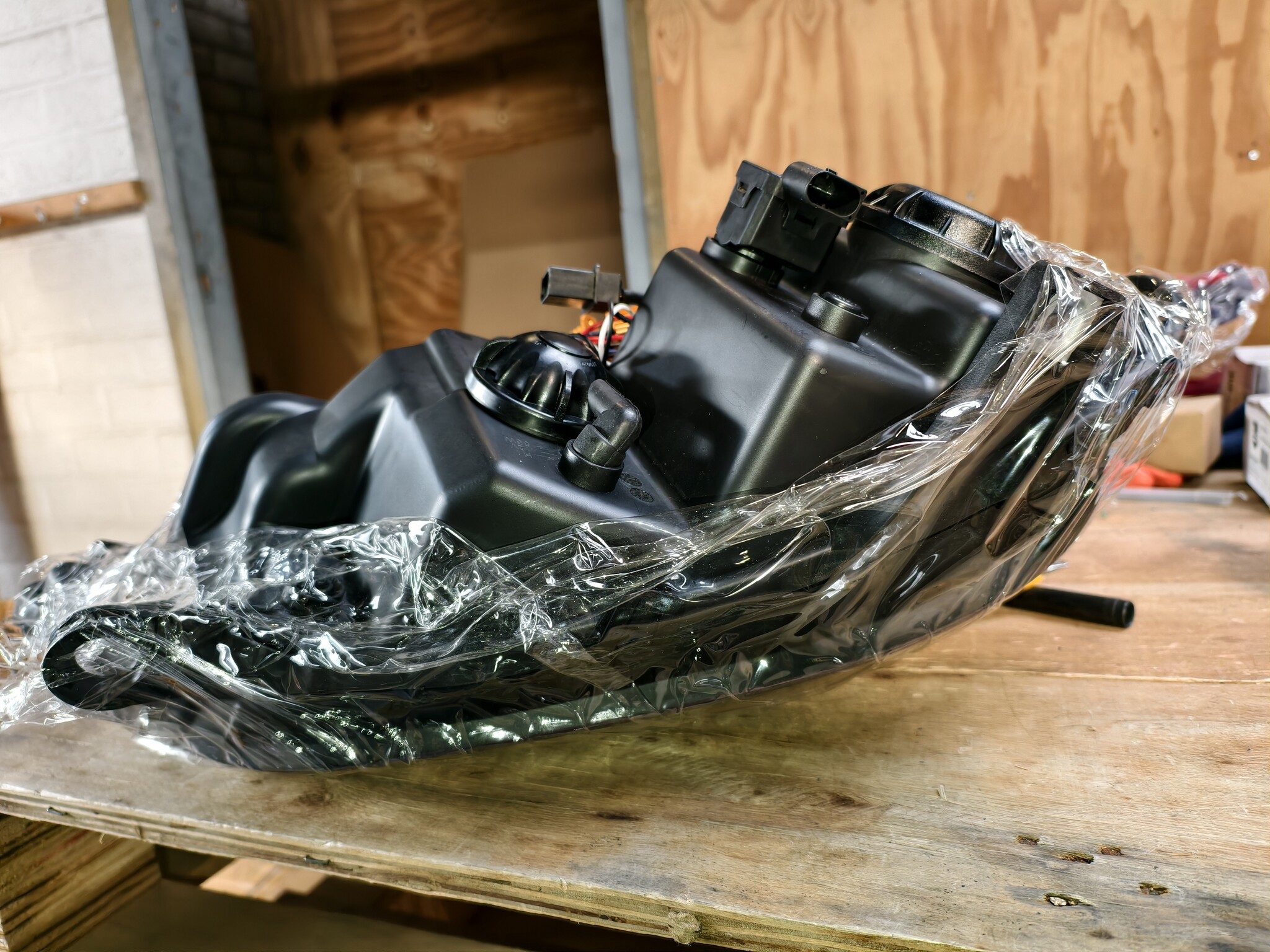 Koplampen Mercedes W164 ML M-klasse (09-11) - Tube, Zwart - 55% Korting