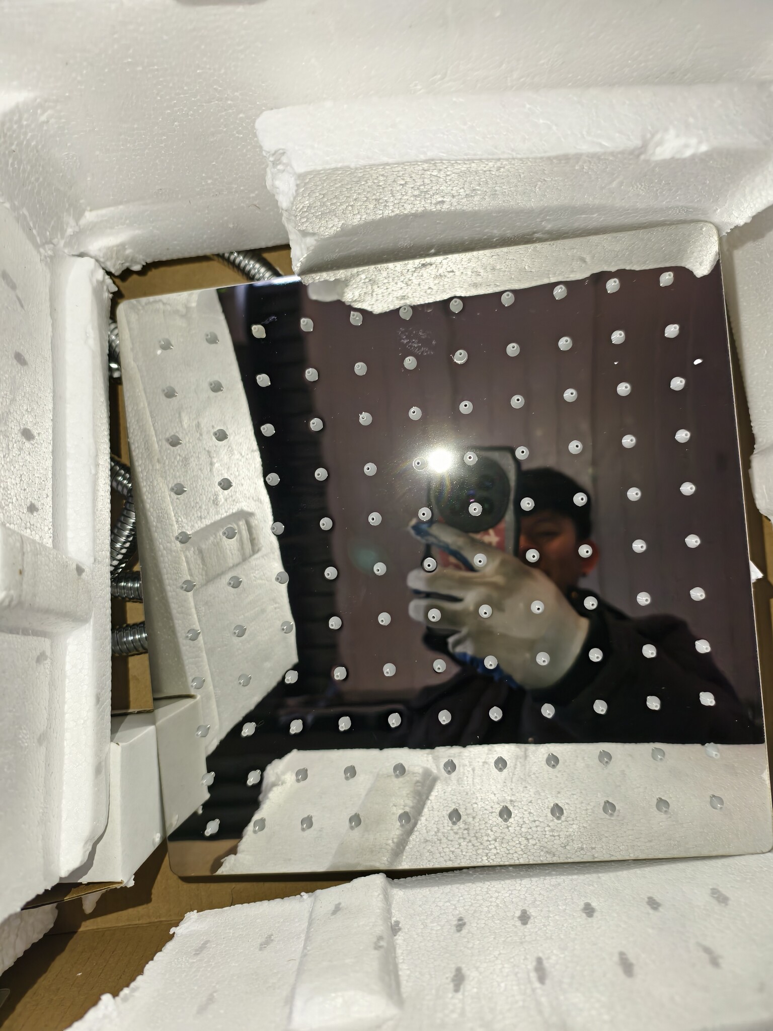 Doucheset - Badkraan, Regendouche & Handdouche (30cm) - Chroom