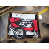 Fietskar Kind - Rood - met Schokbreker | Viking Choice