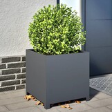 vidaXL Plantenbak Staal Antraciet (50x50x50cm) - Nu met 55% Korting!