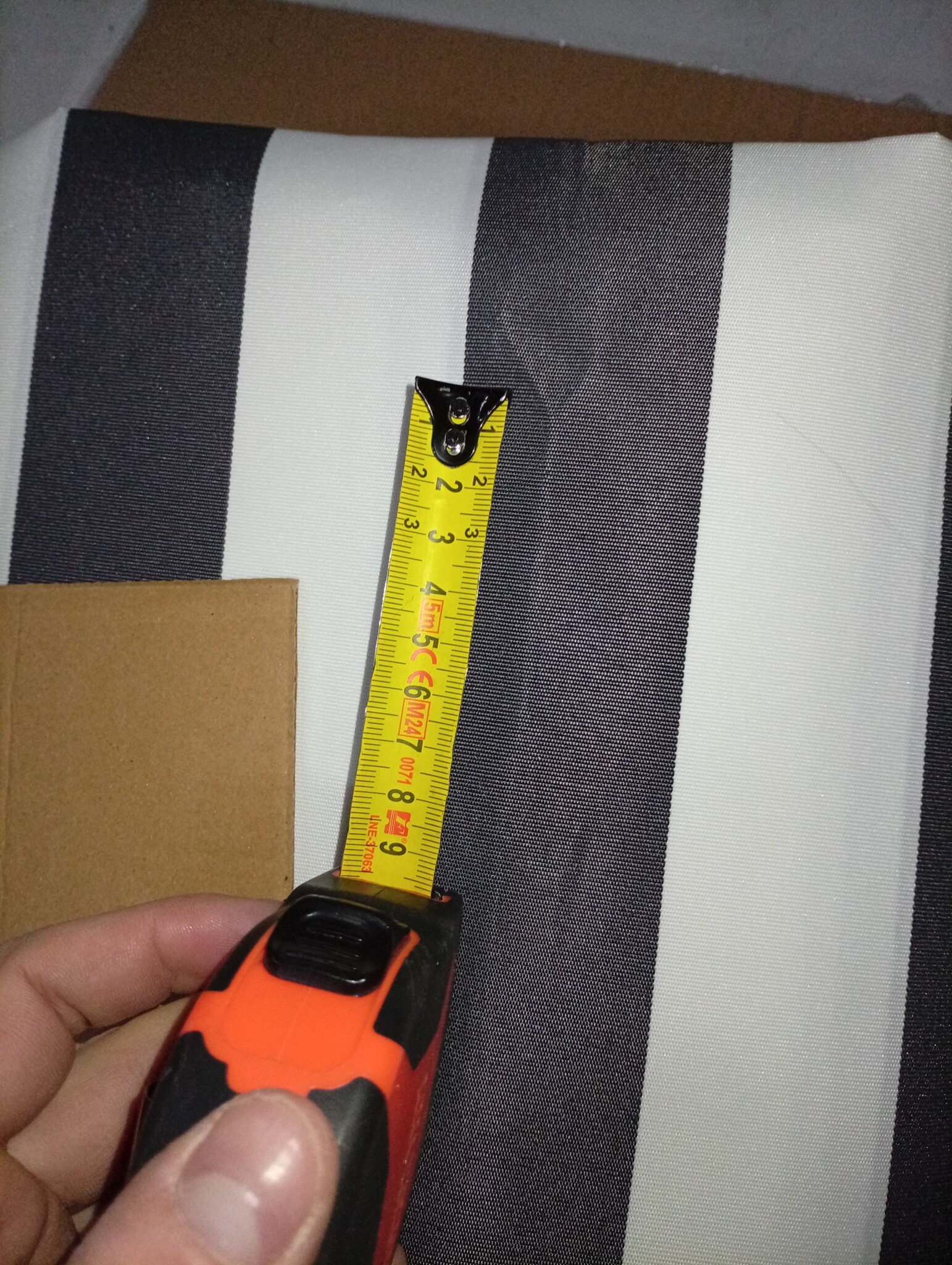 vidaXL Luifeldoek Vervanging 4x3,5m Antraciet/Wit - 59% Korting!