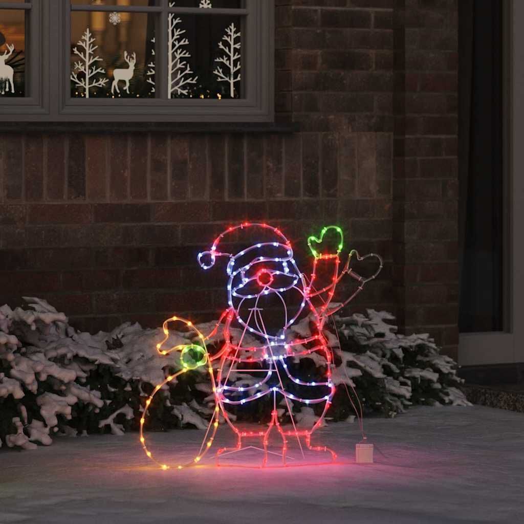 vidaXL Kerstman Licht Multikleur - 168 LED - 35% Korting!
