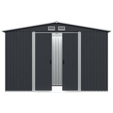 vidaXL Tuinberging 257x205x178 cm Staal Antraciet - Nu met 55% Korting!