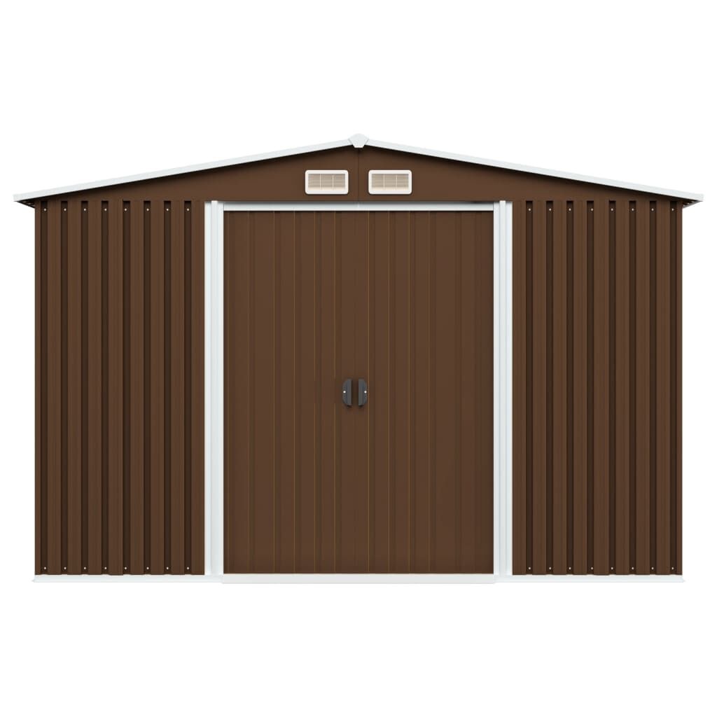 vidaXL Tuinberging Staal Bruin | 55% Korting | Ruim & Ventilerend