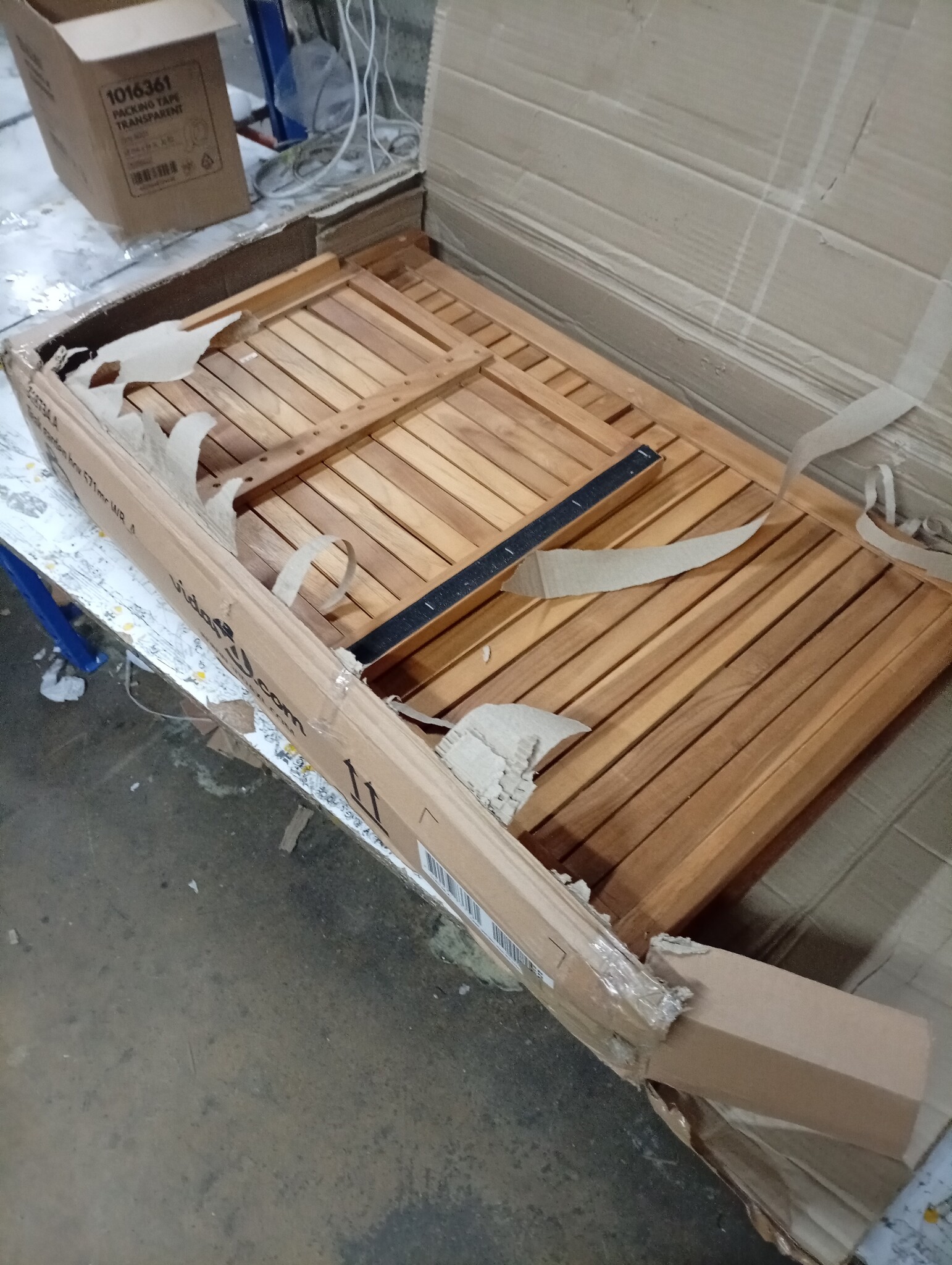 vidaXL Tuinbox Massief Teakhout - 55% Korting!