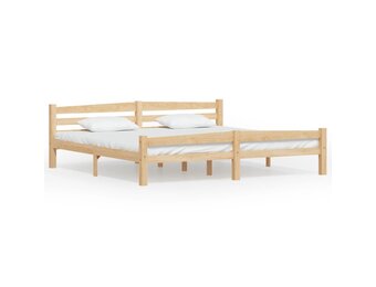 vidaXL Bedframe Grenenhout 200x200cm | -35% Korting