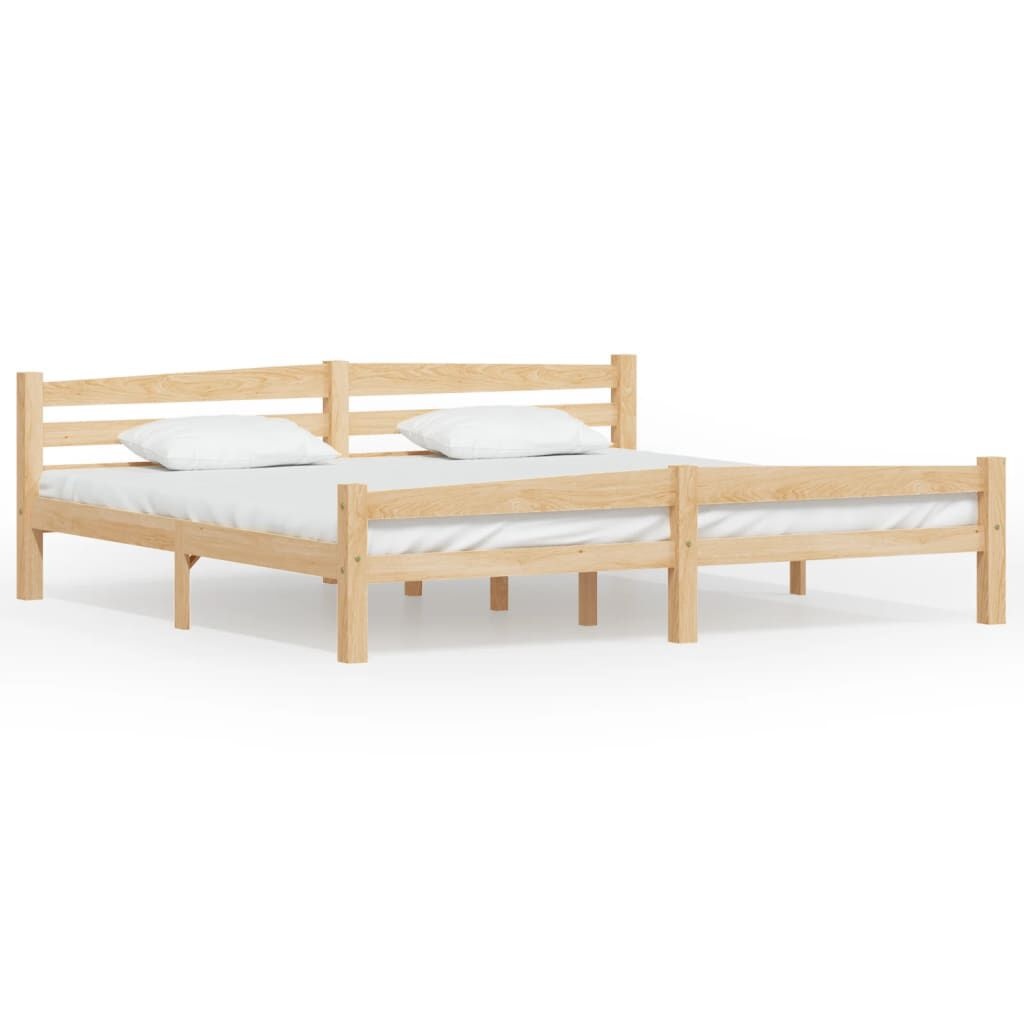 vidaXL Bedframe Grenenhout 200x200cm | -35% Korting