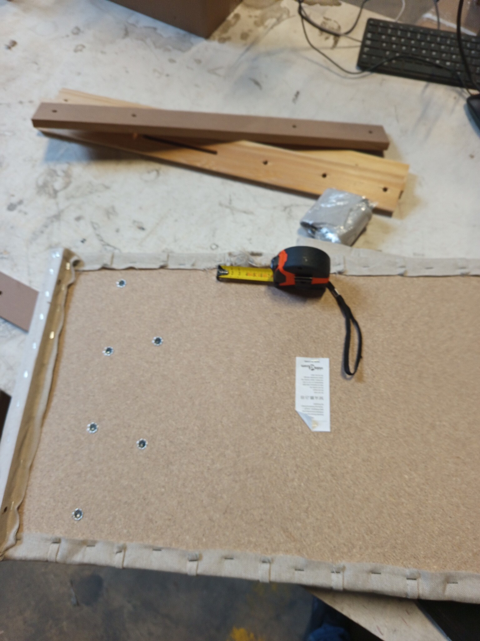 vidaXL Hoofdborden (2 st) Crème Stof - 55% Korting!