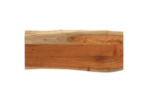 VidaXL Acaciahouten Tafelblad (80x40cm) - Natuurlijke Rand - 60% Korting