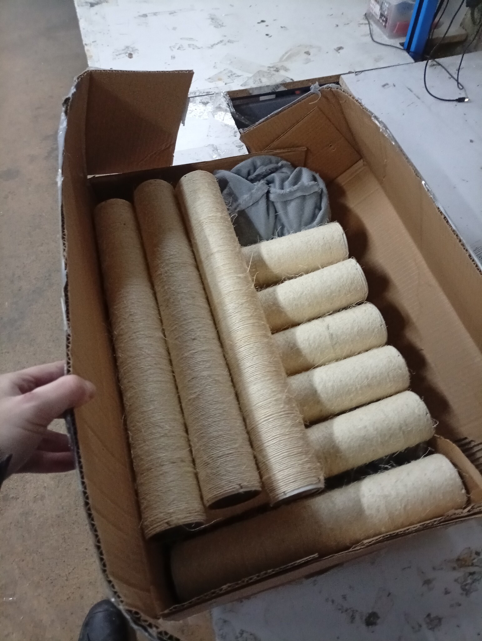 vidaXL Kattenmeubel Vloer tot Plafond 258,5-284,5 cm Grijs - 55% Korting!