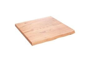 vidaXL Wastafelblad Massief Hout 60x60cm - 60% Korting
