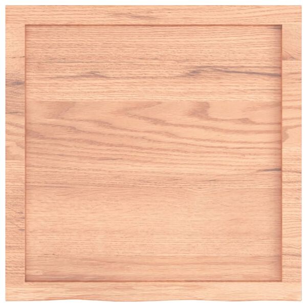 vidaXL Wastafelblad Massief Hout 60x60cm - 60% Korting