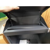 Pakketbrievenbus Antraciet - 43x24x52 cm - Metaal - Kleine reparatie nodig