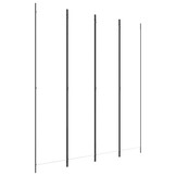 VidaXL Kamerscherm 4 panelen Wit - 35% Korting