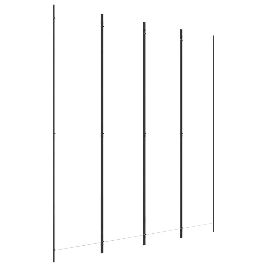 VidaXL Kamerscherm 4 panelen Wit - 35% Korting