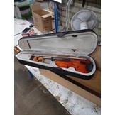 vidaXL Vioolset 4/4 donkerhoutkleurig - 60% Korting!