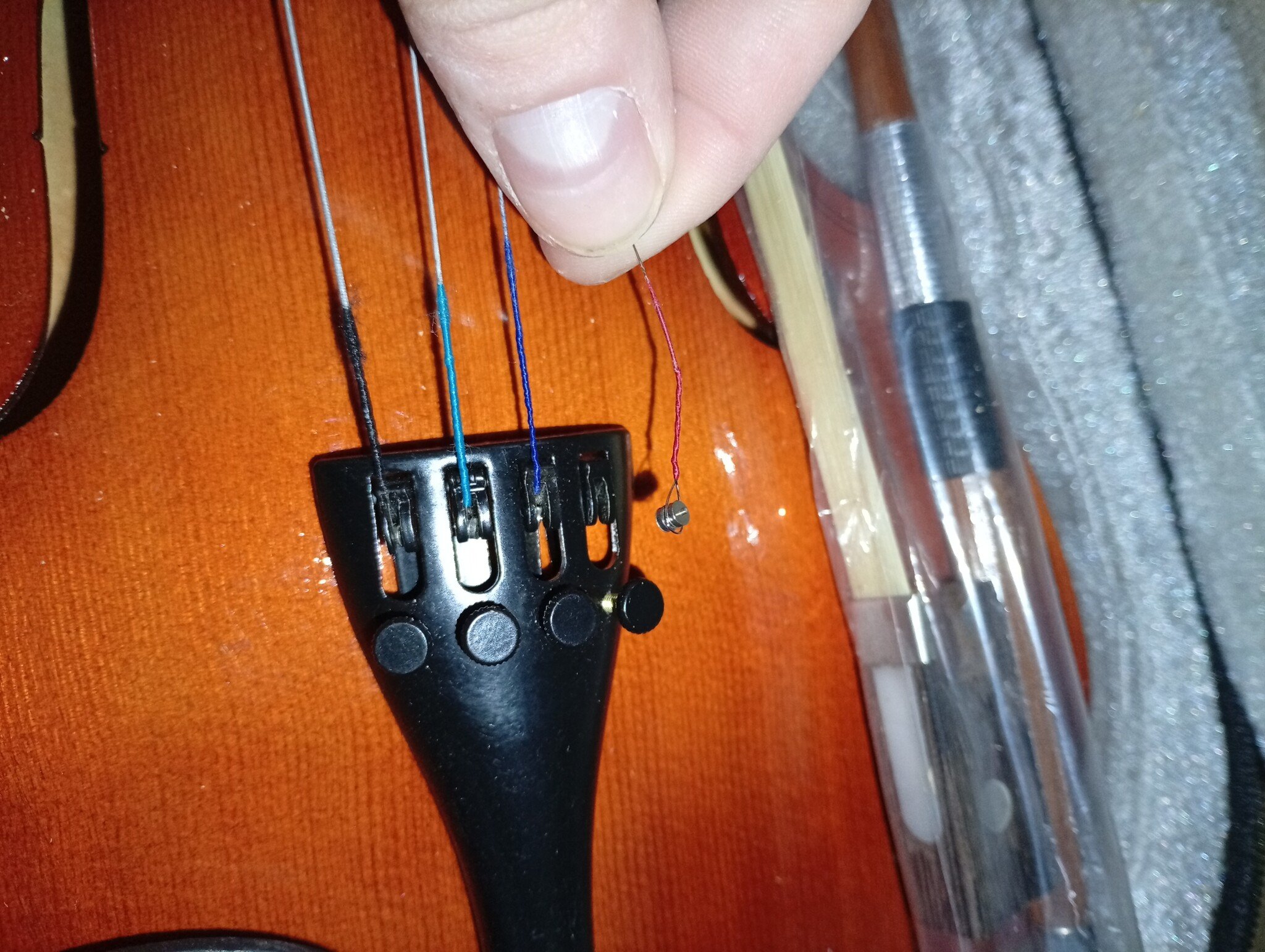 vidaXL Vioolset 4/4 donkerhoutkleurig - 60% Korting!