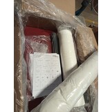 vidaXL Fauteuil Stof Wijnrood - 60 cm Breed - 60% Korting