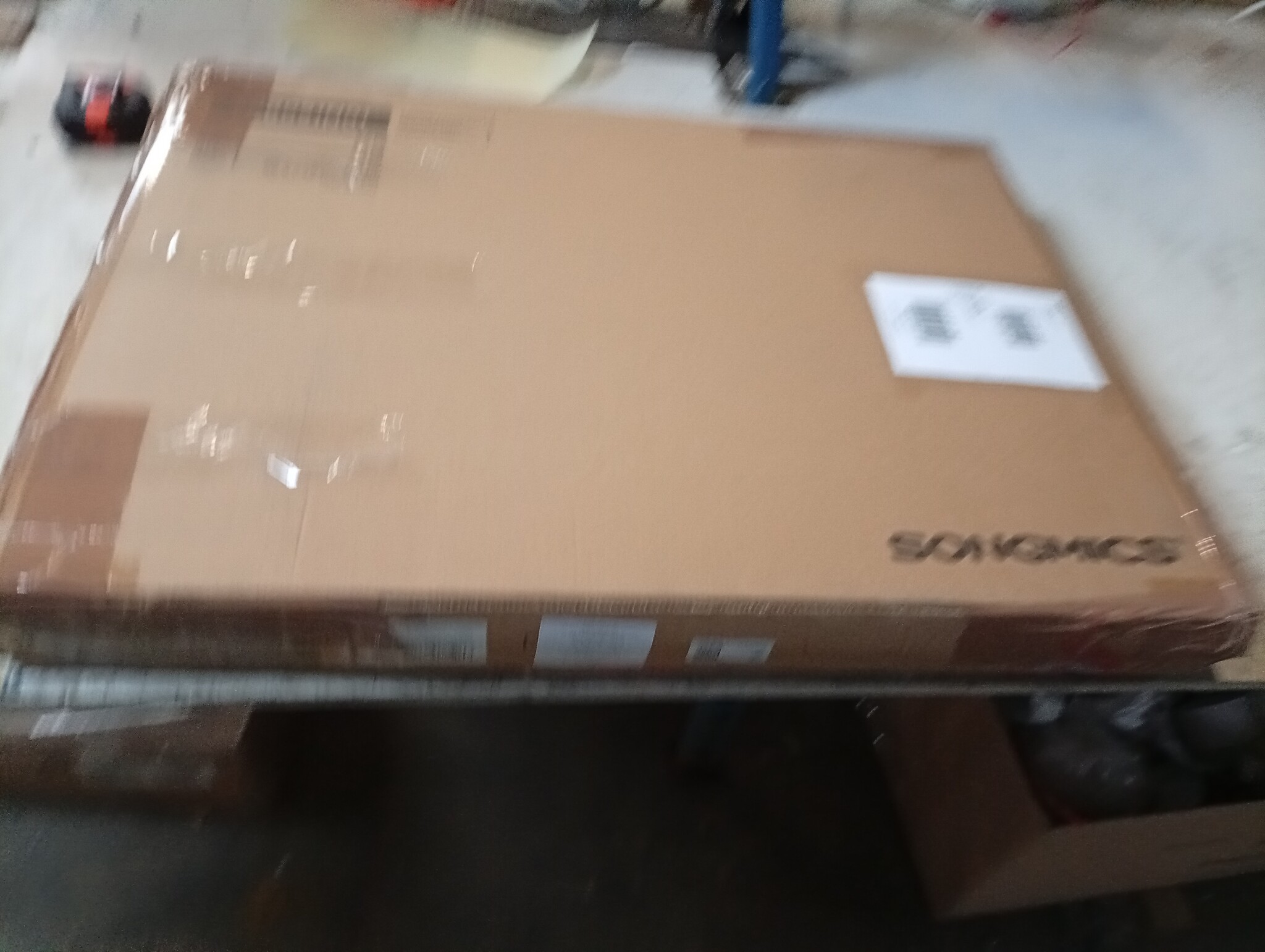 SONGMICS 150L Wasmand met 3 Vakken & Deksel - 55% Korting!