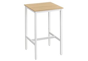 Barthoogtafel Golden Oak 60x60cm - 35% Korting! Industrieel Design