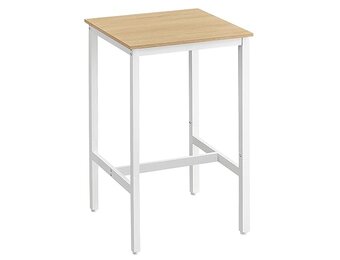 Barthoogtafel Golden Oak 60x60cm - 35% Korting! Industrieel Design