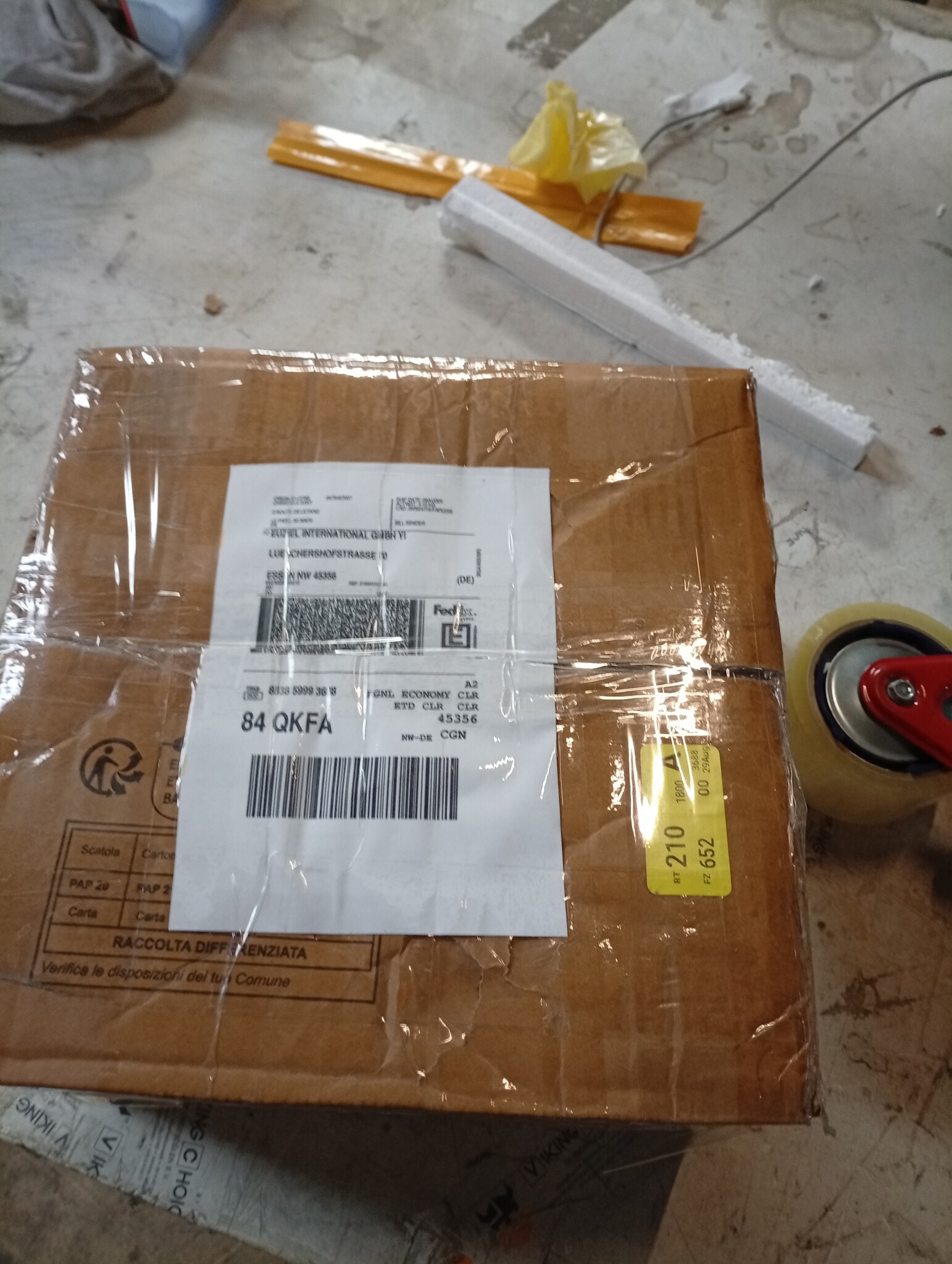 Hoekrek Oak Beige Rotan Zigzag 20x20x126cm - 55% Korting!