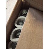 Krukken Zwart Leer | Set van 2 | 55% Korting