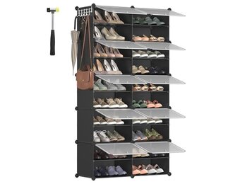 Schoenenrek Zwart - 35% Korting | Max. 40 Paren!