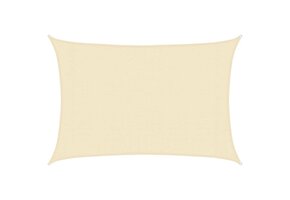vidaXL Zonnezeil 3x4,5m HDPE Crème - Nu met 56% Korting!