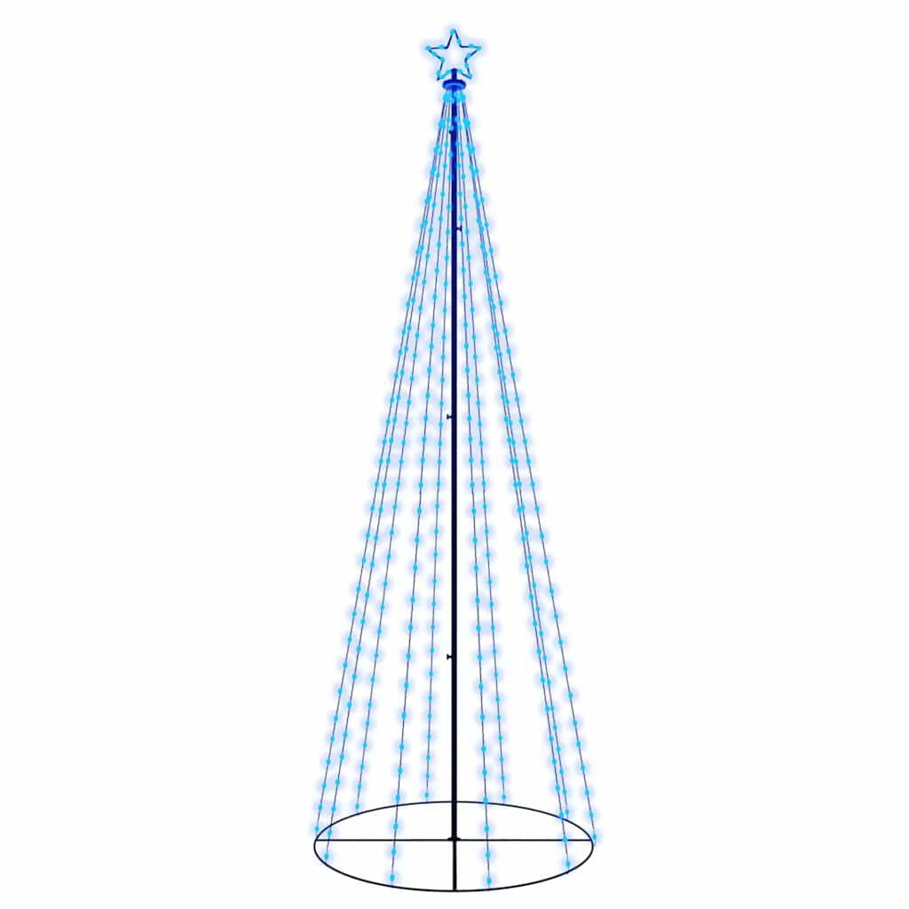 vidaXL Kegelkerstboom Blauw 310 LED's - 60% Korting!