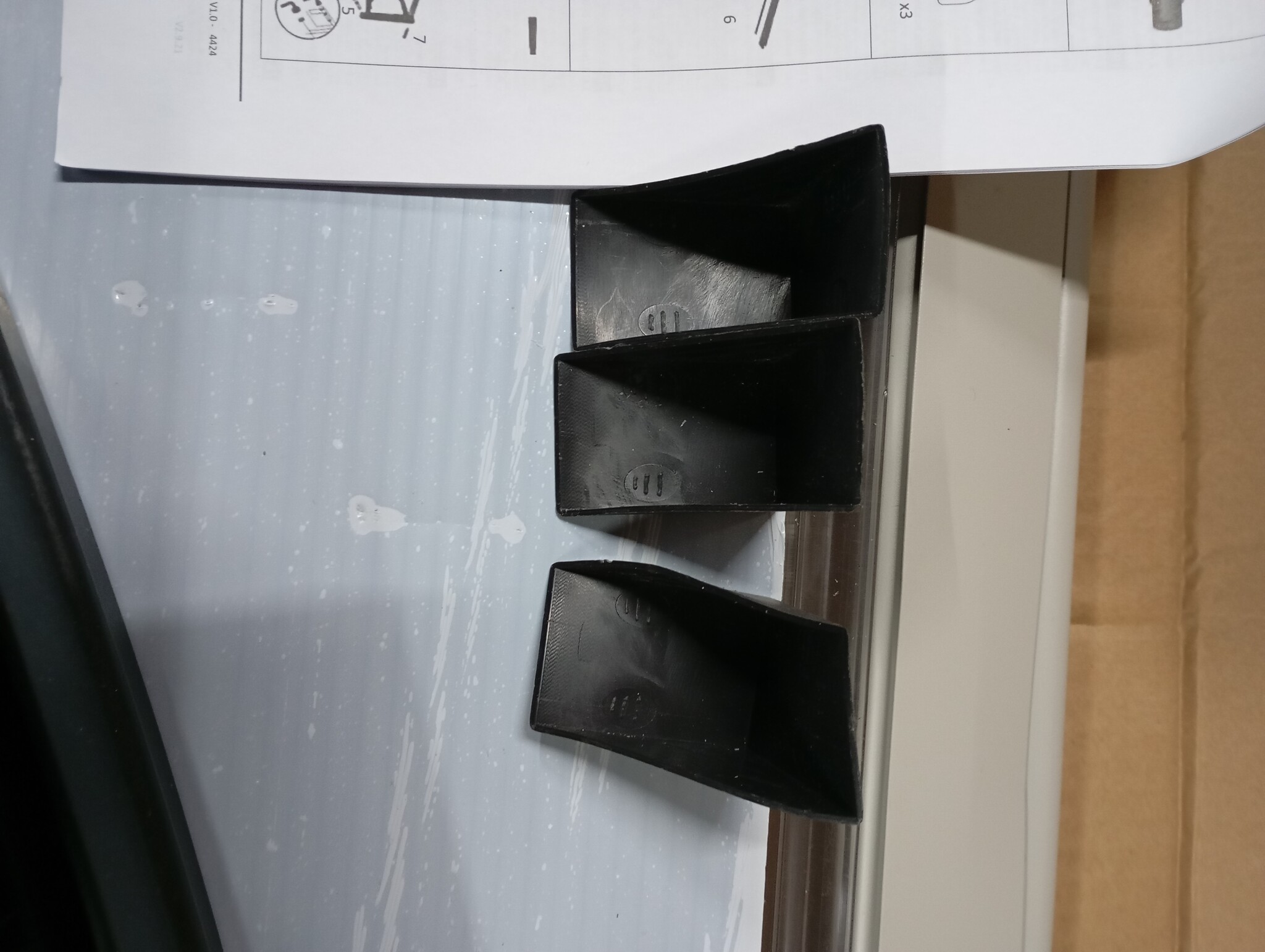 vidaXL Deurluifel 200x75 cm PC Zwart - 60% Korting!