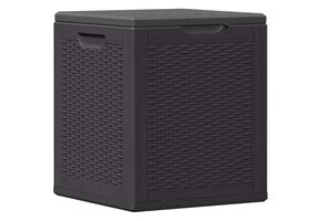 vidaXL Tuinbox 90L Zwart - Met 35% Korting!